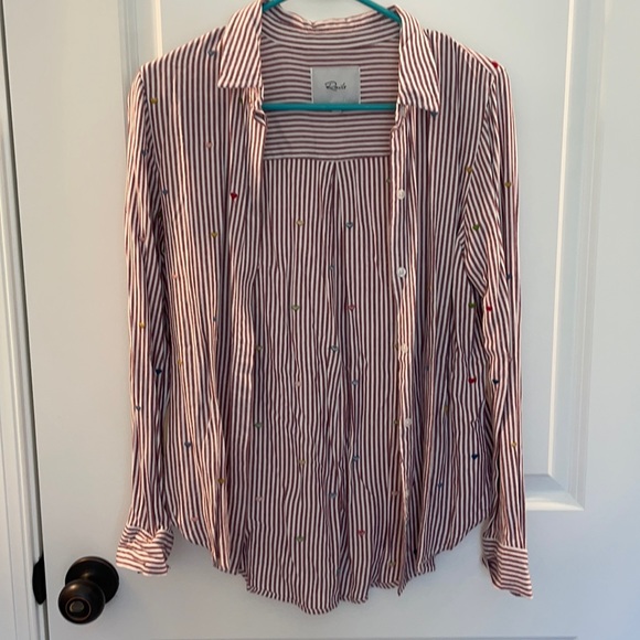 Rails button up with heart embroidery - Picture 2 of 5